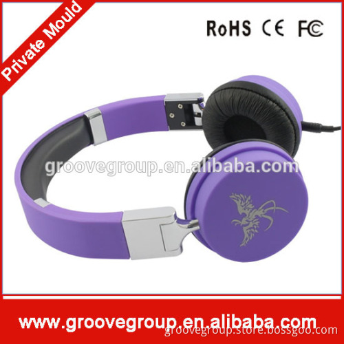 colorful headset best quality with volume control headphone